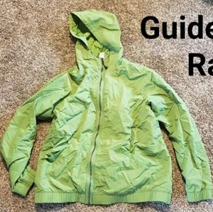Zip up rain jacket